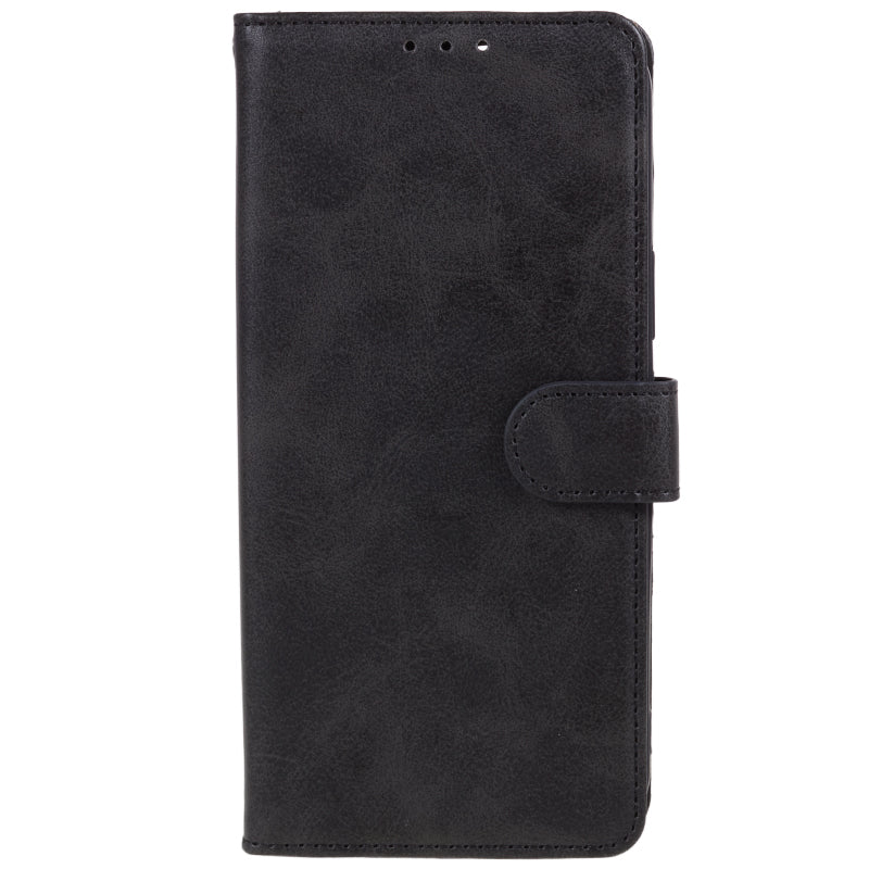 Mobile Phone Cover for Google Pixel 8a Case Magnetic Clasp PU Leather Stand Shell Wallet - Black Mobile Phone Cover for Google Pixel 8a Case Magnetic Clasp PU Leather Stand Shell Wallet - Black